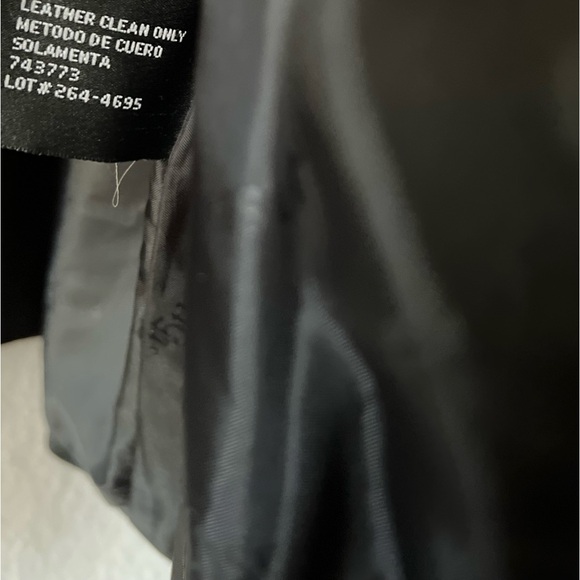 East 5th Genuine Leather Black Size 3X Jacket - Picture 4 of 12